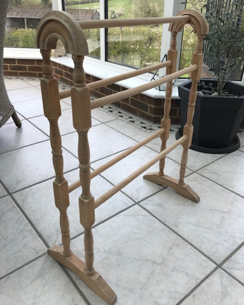 Wooden Towel Stand