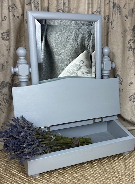 SOLD - Wooden Dressing Table Mirror
