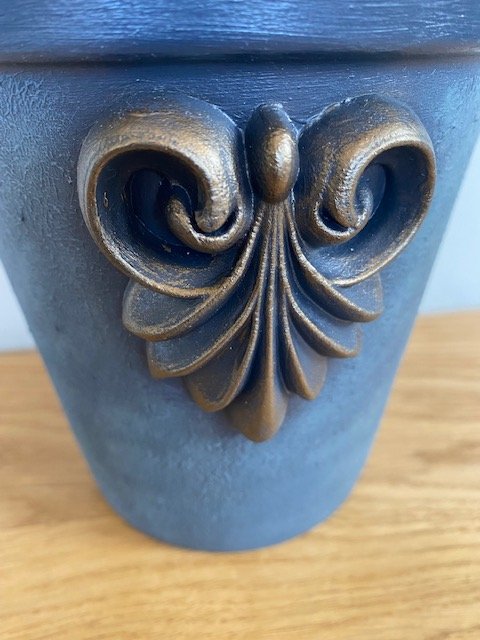 Hand Painted/Decorated Terracotta Plant Pot